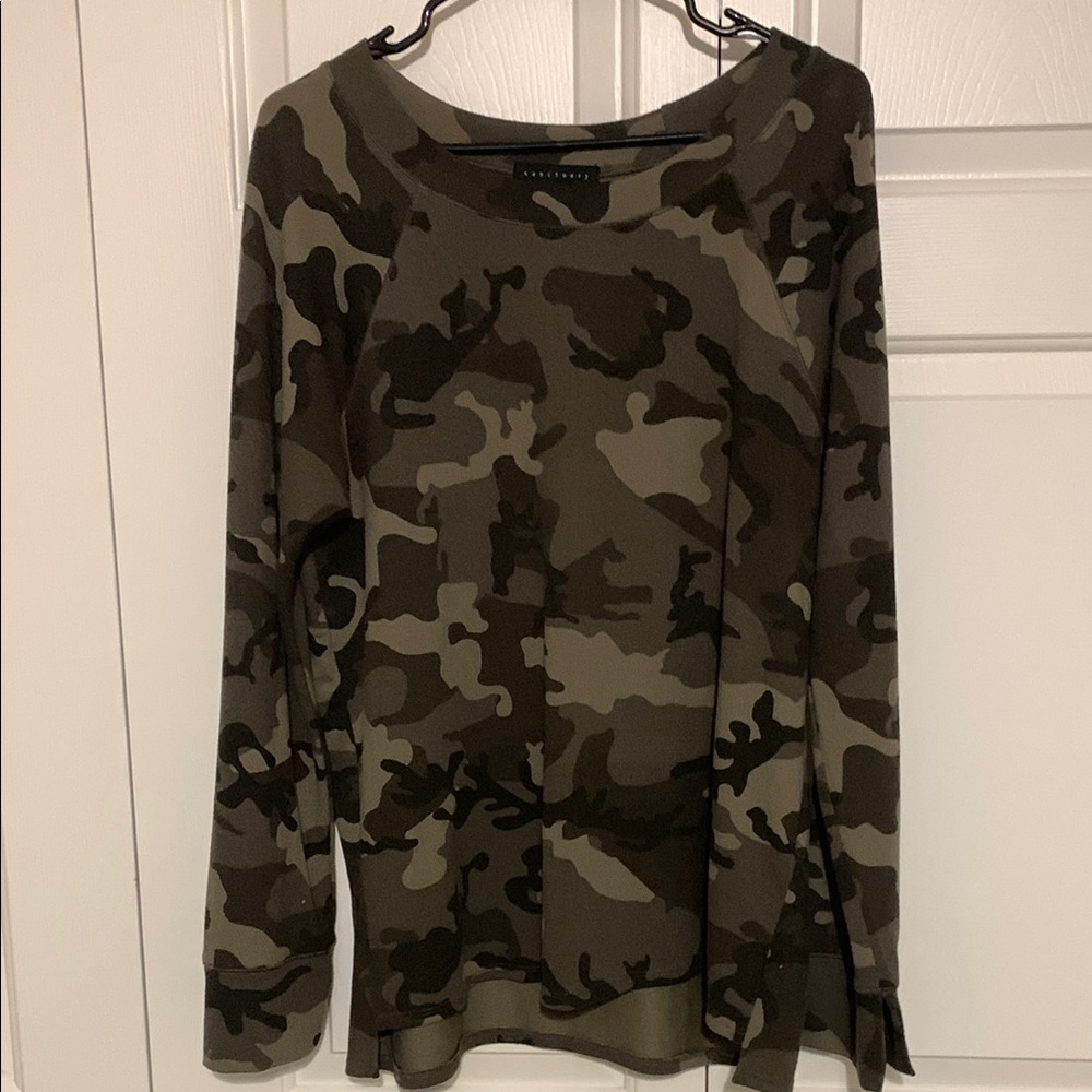 Sanctuary long sleeve camouflage XL
